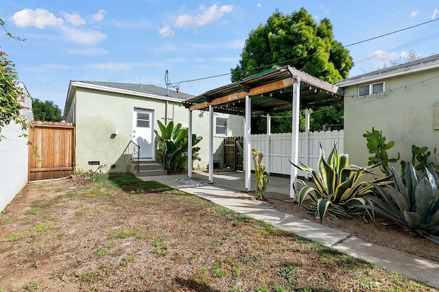 view of rear view of house