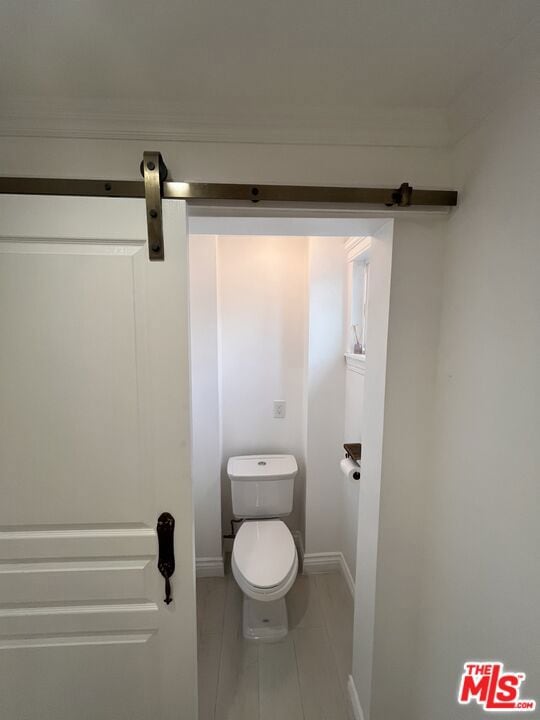 bathroom with toilet