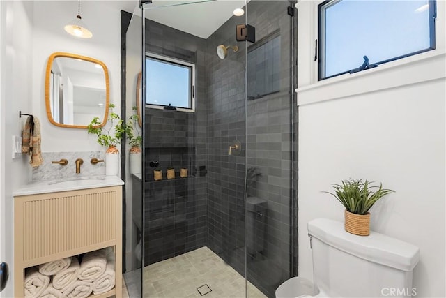337 Holmwood Dr, Newport Beach, CA 92663 - bathroom with a stall shower and vanity