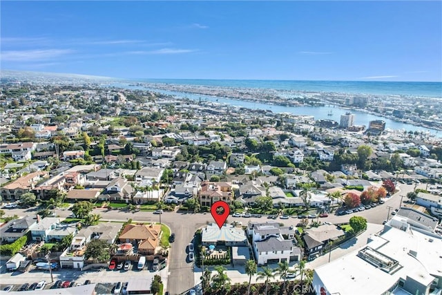 337 Holmwood Dr, Newport Beach, CA 92663 - aerial view of residential area with a large body of water