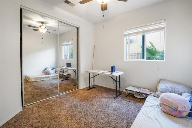 31616 Umbria Ln, Winchester, CA 92596 - carpeted office with visible vents and baseboards