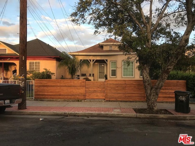 view of front of house