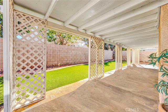 view of patio / terrace