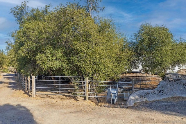 view of gate