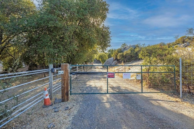 view of gate