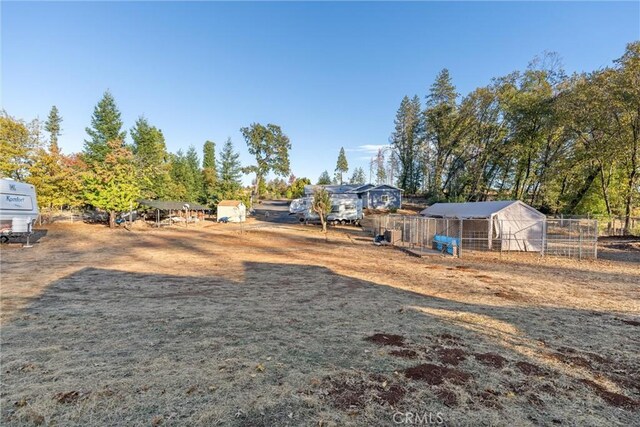 1486 Magadon Rd, Paradise, CA 95969 - view of yard featuring an outdoor structure