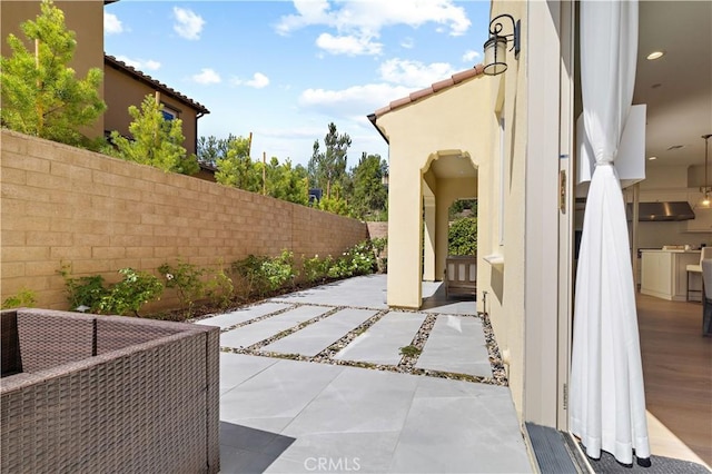 view of patio / terrace