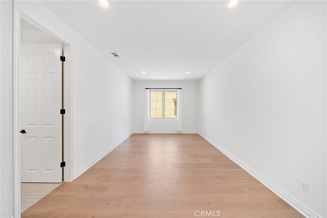 66 Poncho, Irvine, CA 92602 - spare room with recessed lighting and light wood-style floors