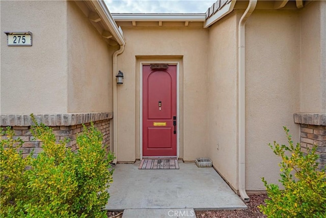 view of property entrance