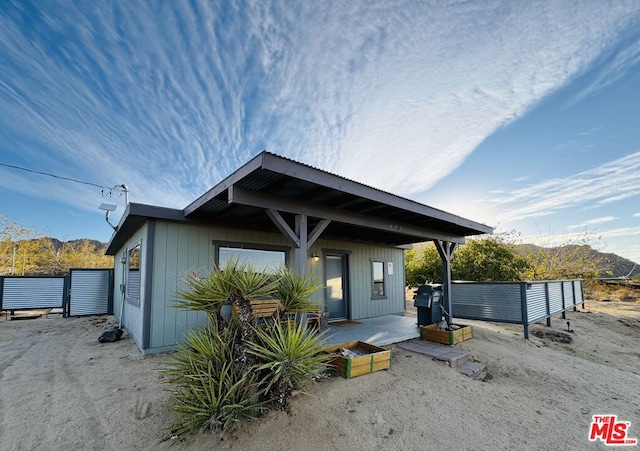 view of bungalow-style home