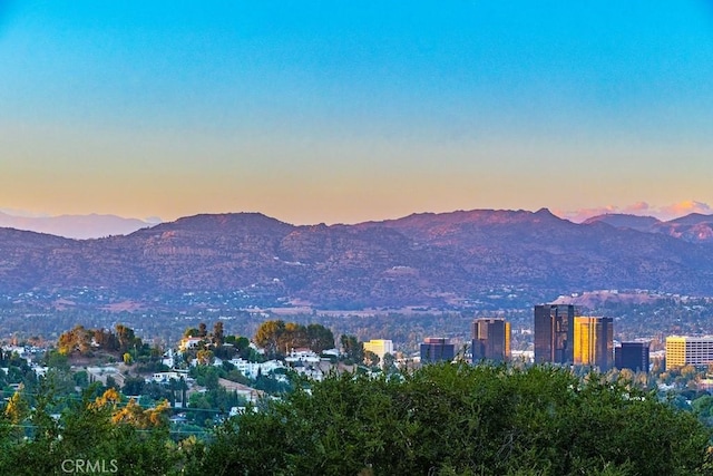 view of mountain feature