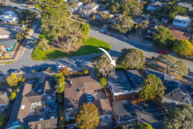 bird's eye view