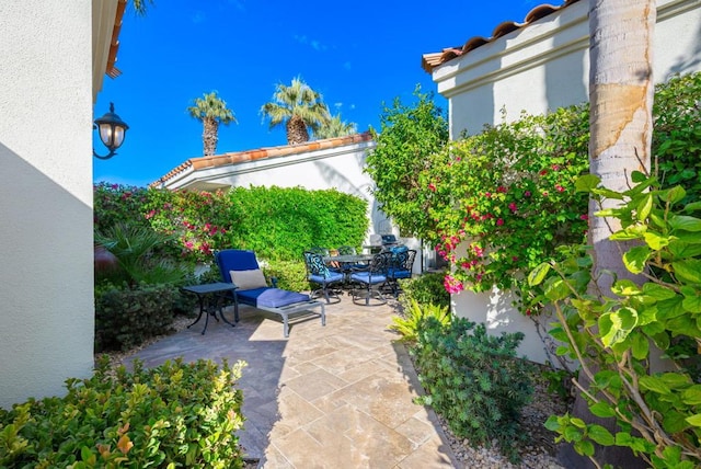 view of patio