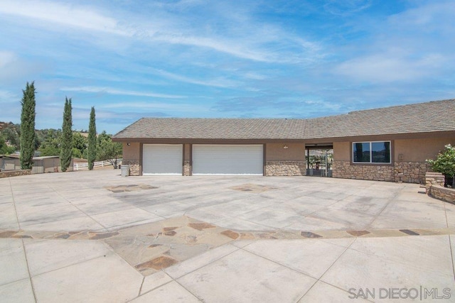 view of ranch-style house