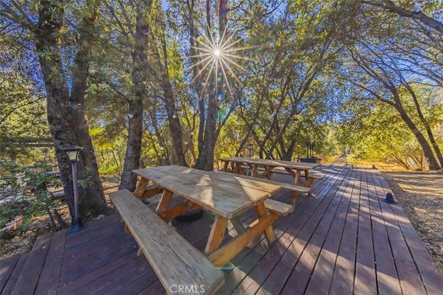 view of deck