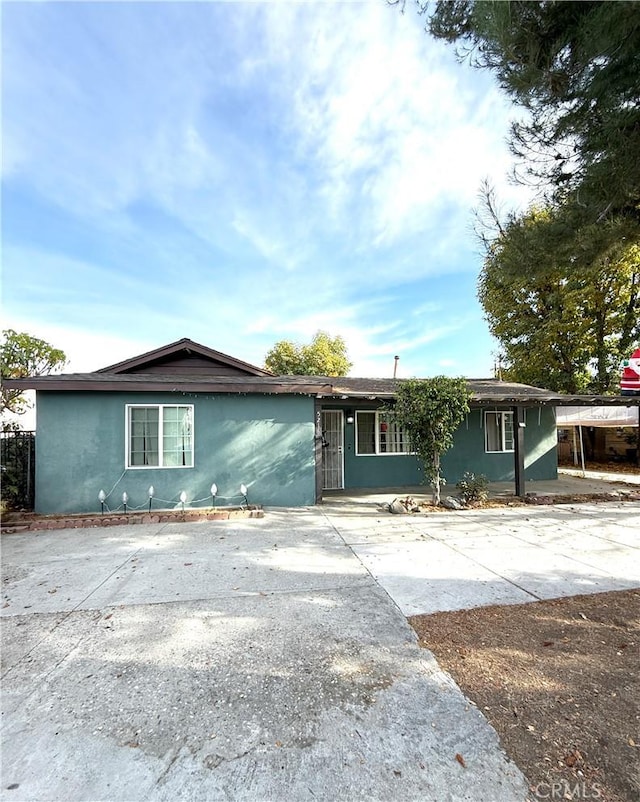 view of ranch-style house