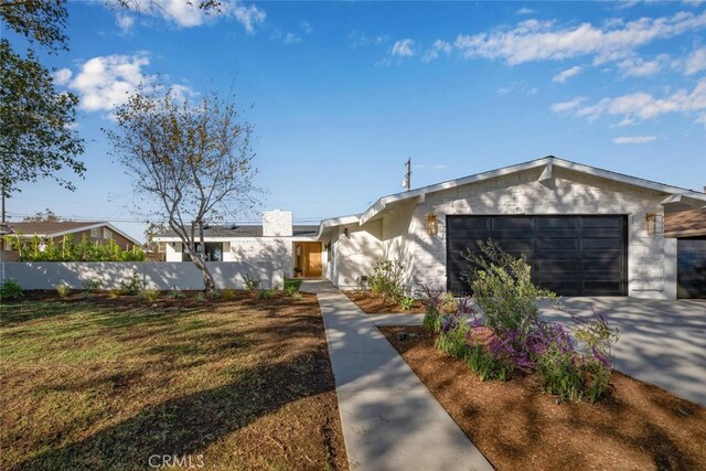 ranch-style house with a garage