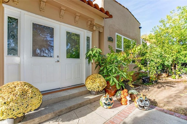 view of entrance to property