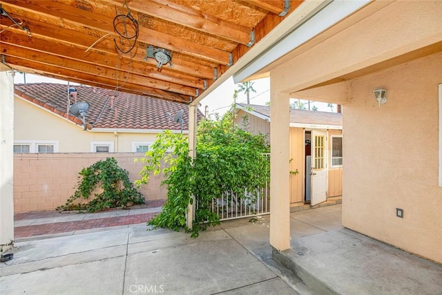 view of patio / terrace