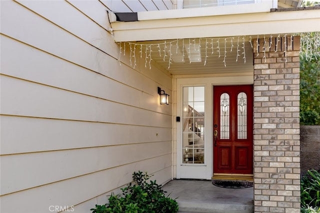 view of property entrance