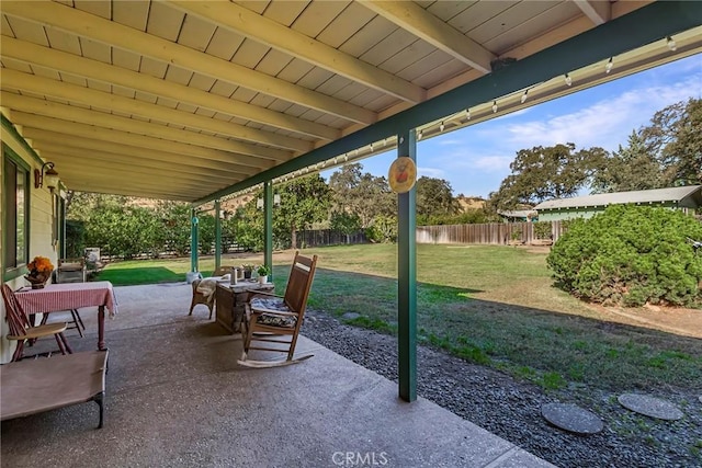 view of patio