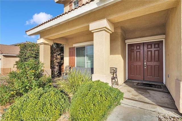 view of property entrance