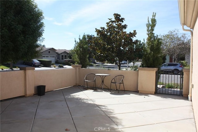 view of patio