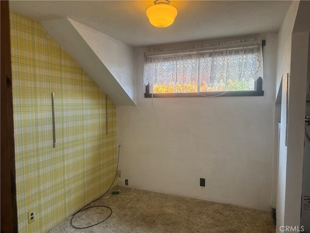 interior space with a wealth of natural light and carpet floors