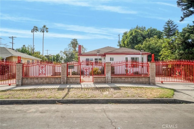 view of ranch-style home