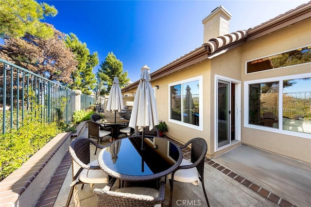 27551 Paseo Tamara, San Juan Capistrano, CA 92675 - fenced backyard with outdoor dining area and a patio area