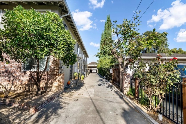 view of home's exterior