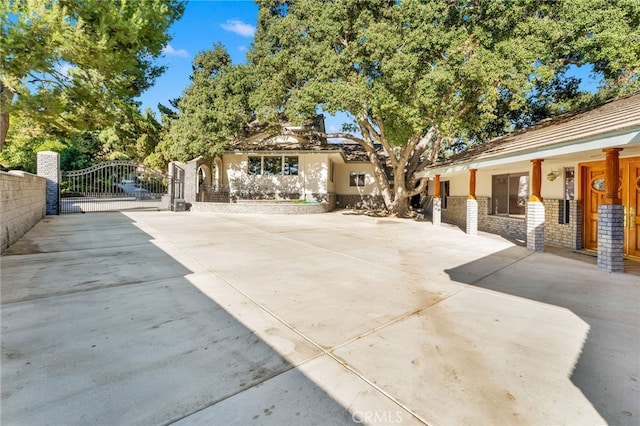 view of ranch-style house