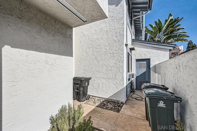 exterior space featuring a patio area