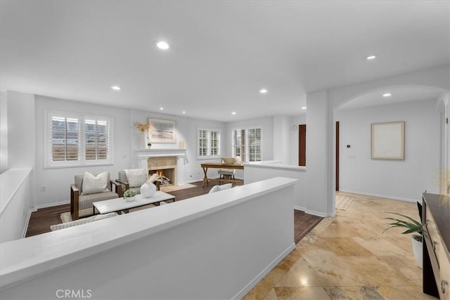 view of living room