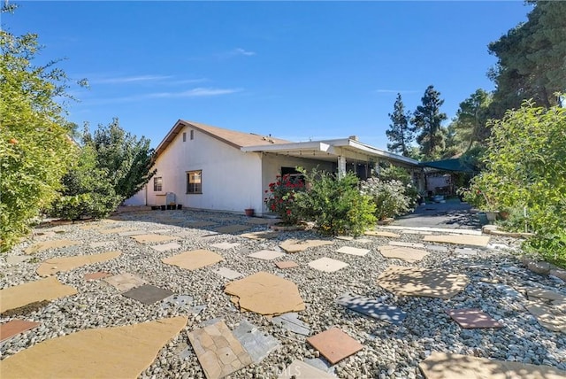 exterior space featuring a patio area