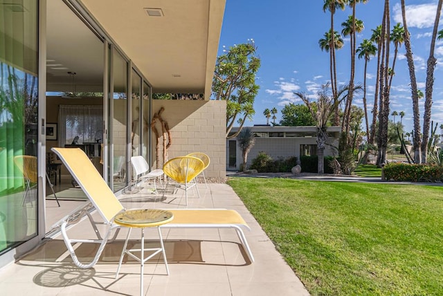 view of patio / terrace