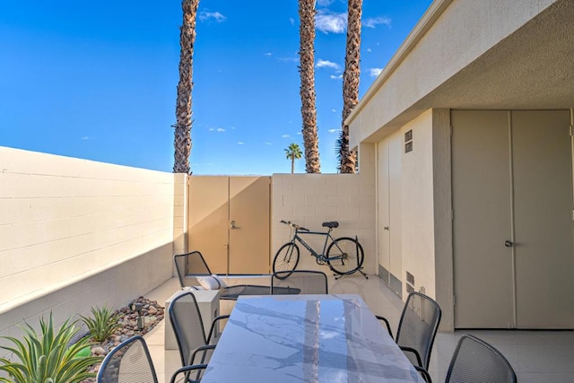 view of patio / terrace