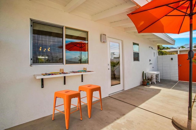 view of patio / terrace