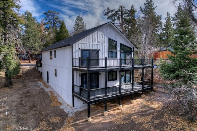 view of rear view of house