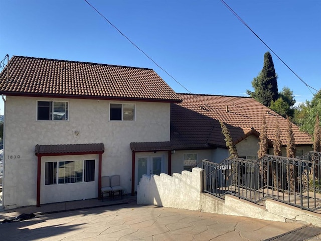 view of rear view of house