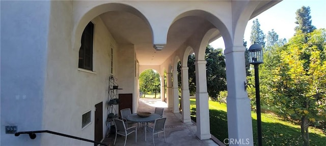 view of patio