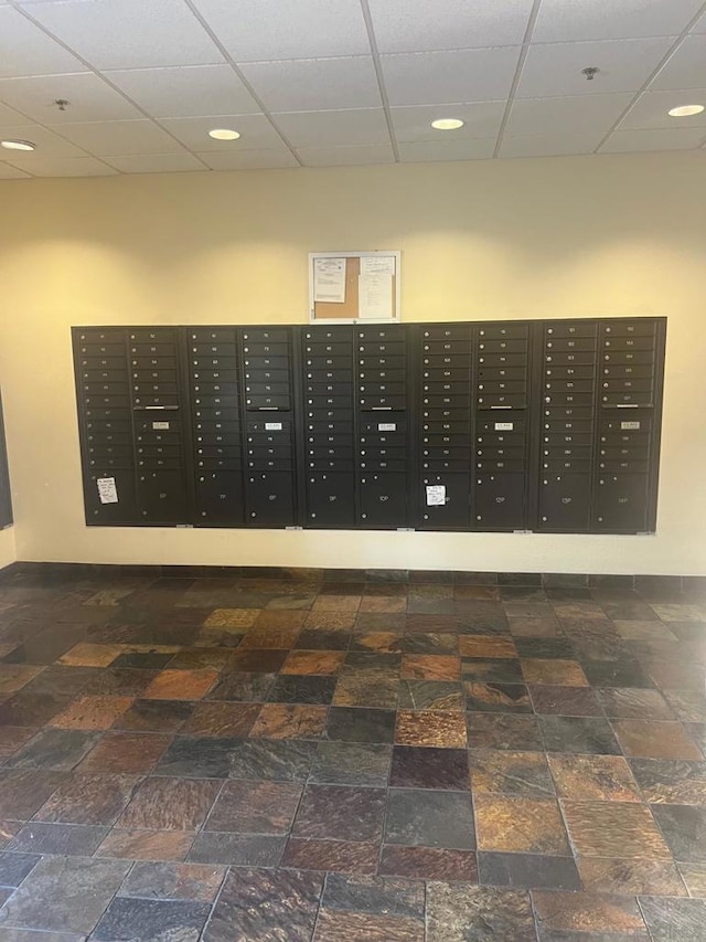 exterior space with mail boxes