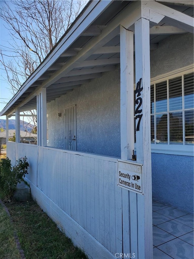 view of home's exterior