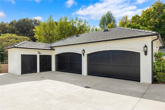 188 Deodar Ln, Bradbury, CA 91008 - garage featuring concrete driveway