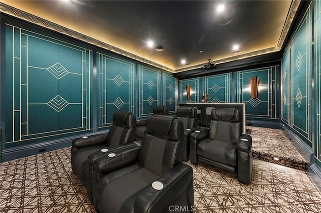188 Deodar Ln, Bradbury, CA 91008 - view of home theater