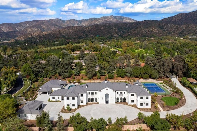 188 Deodar Ln, Bradbury, CA 91008 - aerial view of a mountainous background