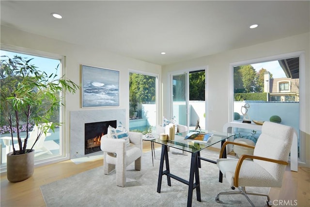 1 Rue Du Parc, Newport Beach, CA 92660 - sunroom featuring plenty of natural light