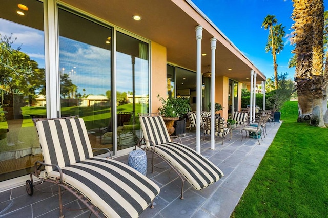 view of patio