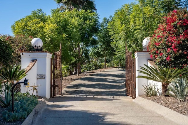 18245 Paseo Victoria, Rancho Santa Fe, CA 92067 - view of gate