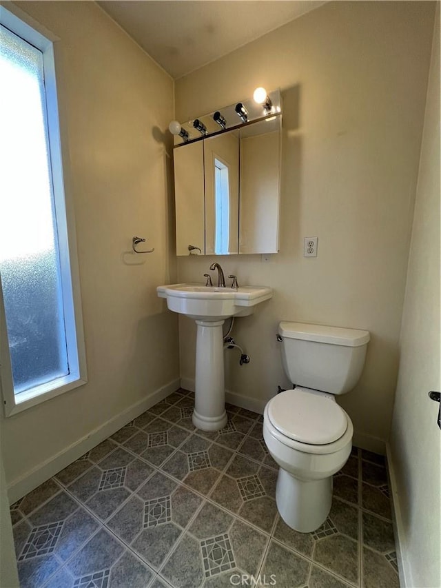 bathroom with toilet